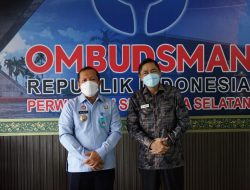 Kakanwil Kemenkumham Sumsel Sambangi Kepala Ombudsman RI Perwakilan Sumsel