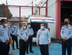 Kunjungi Lapas Kayuagung, Ini Pesan Kakanwil Kemenkumham Sumsel Harun Sulianto