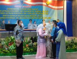 Cik Ujang Hadiri Pisah Sambut Dandim 0405/ Lahat Serta Kajari Lahat