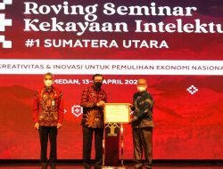Pemprov Sumsel Dapat Piagam Menteri Hukum Dan HAM