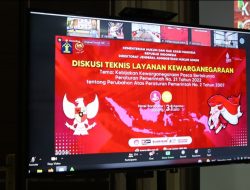 Kemenkumham Sumsel Ikuti Diskusi Kebijakan Kewarganegaraan