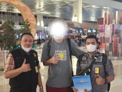 Kantor Imigrasi Palembang Deportasi Satu Warga Negara Turki