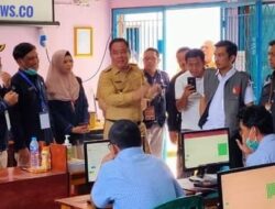 Bupati Lahat, Tinjau Pelaksanaan test Calon Panitia Pemilihan Kecamatan