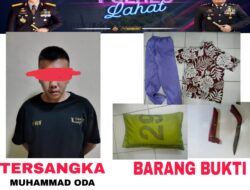 Pemerkosa Gadis Dibawah Umur Berhasil Di Tangkap Satreskrim Polres Lahat