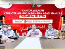 Kakanwil Kemenkumham Sumsel minta UPT Lakukan Percepatan Capaian Kinerja tahun 2022