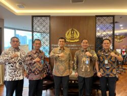 Kakanwil Ilham Djaya Temui Dirjen Imigrasi Silmy Karim, Ini yang Dibahas