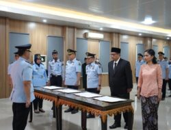 Lantik Pejabat Struktural, Fungsional, dan Notaris, Ini Pesan Kakanwil Ilham Djaya