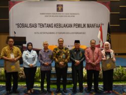 Kakanwil Ilham Djaya Buka Sosialisasi Kebijakan Pelaporan Pemilik Manfaat Bagi Korporasi di Wilayah Sumsel