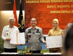 Pemprov Sumsel dan 17 Pemda serta DPRD Kab/Kota Teken MoU dengan Kanwil Kemenkumham Sumsel