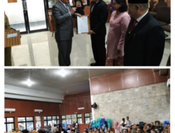 Bupati Lahat Pimpin Pengambilan Sumpah Janji Jabatan Pejabat Tinggi Pratama Dan Pejabat Administrasi Di Lingkungan Pemkab Lahat