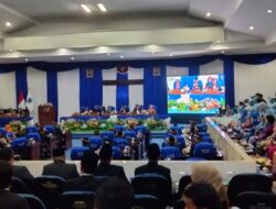 Sidang Paripurna HUT Kabupaten Lahat ke 154 Tahun perayaan XXV dihadiri Gubernur Sumatera Selatan.