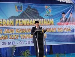 Wakil Bupati Lahat Resmikan Pameran Pembangunan