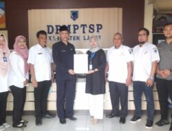 KINERJA DINAS PENANAMAN MODAL DAN PELAYANAN TERPADU SATU PINTU KABUPATEN LAHAT DINILAI OLEH KEMENTERIAN INVESTASI/BKPMRI