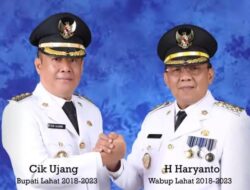 H.Cik Ujang dan Hariyanto SE.MM.MBA Berhasil Tingkatkan PAD Lahat