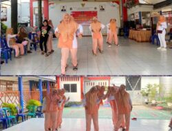 Menyambut HUT RI ke 78 Tahun Darma Wanita Lapas kelas llA Lahat Gelar Bermacam Perlombaan
