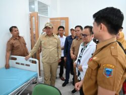 Bupati Lahat H Cik Ujang sambangi Rumah Sakit Pratama tipe D Kecamatan Tanjung Tebat