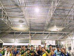 Sepak Takraw Beregu Putra Kabupaten Lahat Raih Medali Emas Di Ajang Porprov XIV Sumsel