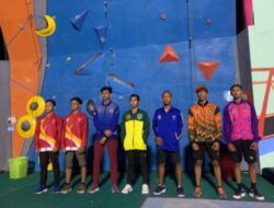 Atlit Lahat Raih Medali Emas di Kelas Bergengsi Panjat Tebing.