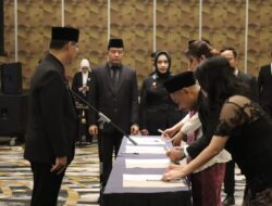 Kakanwil Kemenkumham Ilham Djaya Lantik 86 Notaris Baru di Wilayah Sumsel