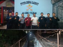 Kalapas kelas II A Lahat Bersama kepala KPLP Control Hunian Lapas Kelas II A Lahat.
