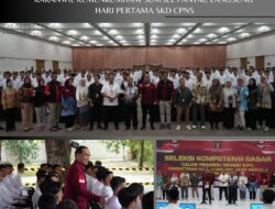 Kakanwil Kemenkumham Sumsel Pantau Langsung Hari Pertama SKD CPNS
