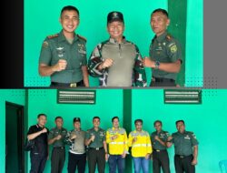 Kalapas kelas IIA  Lahat Latihan Menembak Bersama Dandim 0405 Lahat