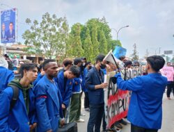 Aliansi Mahasiswa Bina Darma Menggelar Aksi Ke Kampus, Pertanyakan Masalah Sengketa Aset