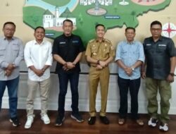 Agus Harizal dan Rekan Silaturahmi dengan Pj Walikota Palembang H Ratu Dewa