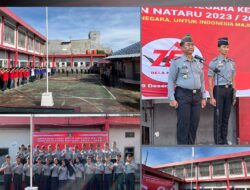 Kalapas Kelas IIA Lahat Pimpin Upacara Peringatan Hari Bela Negara Ke 75