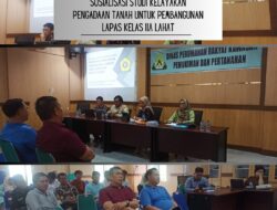 Dinas PRKPP Lahat Gelar Sosialisasi Study Kelayakan Pengadaan tanah Untuk Pembangunan Lapas Kelas IIA Lahat