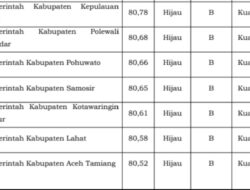 Lahat Raih Predikat Zona Hijau pada Evaluasi Pemeliharaan Pelayanan Publik Tahun 2023 Yang Diselenggarakan Ombusman RI
