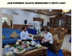 Pj Bupati Lahat Terima Kunjungan Kalapas Kelas IIA Lahat