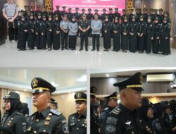 Kalapas Kelas IIA Lahat Hadiri Pelantikan Pejabat Administrasi,Fungsional Dan ASN Dilingkungan Kantor Wilayah Kemenkum dan Ham Sumsel