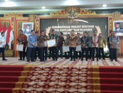 Pemkab Lahat Raih Penghargaan Tingkat Nasional Dengan Predikat Kepatuhan Pelayanan Publik
