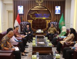 Audiensi dengan Pj. Gubernur Sumsel, Kakanwil Ilham Djaya Bahas Implementasi Hukum dan HAM