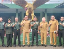 PJ Bupati Lahat Muhammad Farid,S.STP.,M.Si Jalin Silaturahmi ke Dandim 0405 Lahat