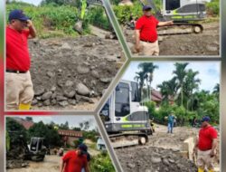 Gerak Cepat PJ Bupati Lahat perbaiki Jembatan Yang Putus