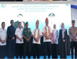 Dirjen Kependudukan Dan Catatan Sipil Kemendagri Hadir Lounching Adminduk ,Call 112 Dan Whast Aap (WA) Pengaduan Masyarakat Di Kabupaten Lahat