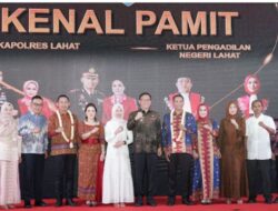 Pj Bupati Lahat Hadiri Pisah Sambut Kapolres Lahat & Ketua Pengadilan Negeri Lahat