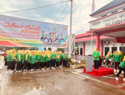 Peringati HUT PIPAS Ke-20, Kemenkumham Sumsel Gelar Jalan Sehat Bersama