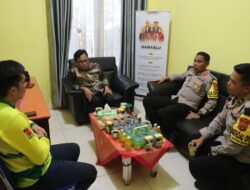 Polres lahat, Polda Sumsel Kontrol dan Monitori gudang KPU dan kantor Bawaslu