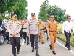 Tindaklanjuti Hasil Rakor, Wakapolda Sumsel Brigjen M Zulkarnaen Kunjungi Oku Selatan.