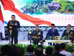 Kapolda Sumsel Hadiri Rapat Pimpinan Di mabes TNI Cilangkap