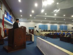 Rapat Paripurna LKPJ Bupati Lahat Akhir Tahun Anggaran 2023 Di Gedung DPRD Lahat