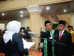 Bupati Lantik Ali Sadikin Jadi Sekda Musi Rawas