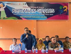 PT Bukit Asam Tbk Bekerja Sama dengan PT Bukit Asam Medika Mengadakan Khitanan Gratis di Lima Kecamatan