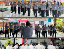 Lapas Kelas llA Lahat Ikuti Upacara Hari Bhakti Pemasyarakatan Ke 60 Tahun Secara Virtual