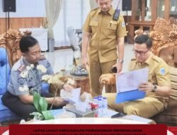 Lapas Kelas llA Lahat Ajukan Permohonan Bantuan Bangunan Blok Hunian Lapas Ke Bupati Lahat