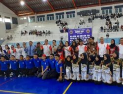 Peringati Hari Jadi Kabupaten Lahat ke 155 Tahun Pj Bupati Lahat Buka Turnamen Bola Basket Antar Pelajar dan Umum