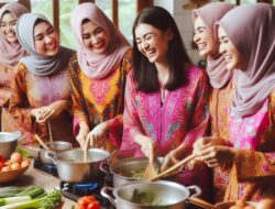 Ibu-Ibu Muda di Palembang Jadi  Pintar Memasak dengan Memanfaatkan AI